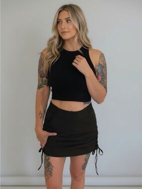 Columbia | Anytime Casual Skort Black Omni-Shield UPF 50 Skirt Shorts Medium